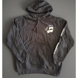 Mens Re:SET Live Concert Series 2023 Hoodie Black Tour Merch Sz Medium NWOT